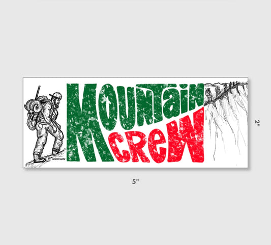 Mountain Crew Sticker