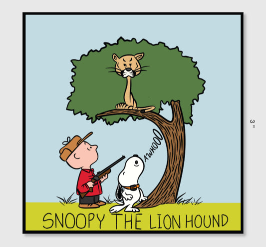 Snoopy the Lion Hound