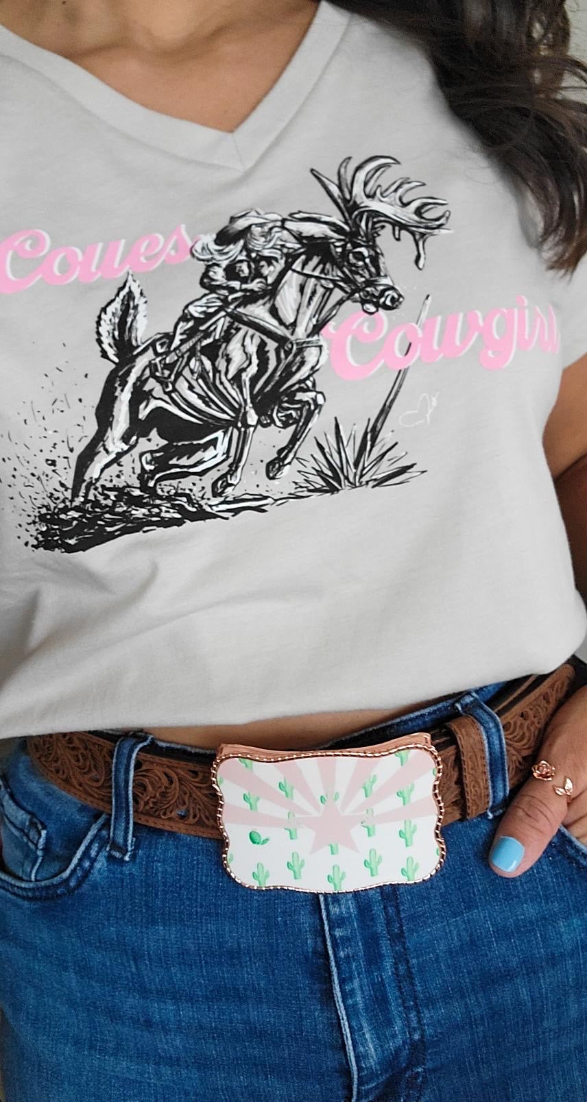 Coues Cowgirl Tee