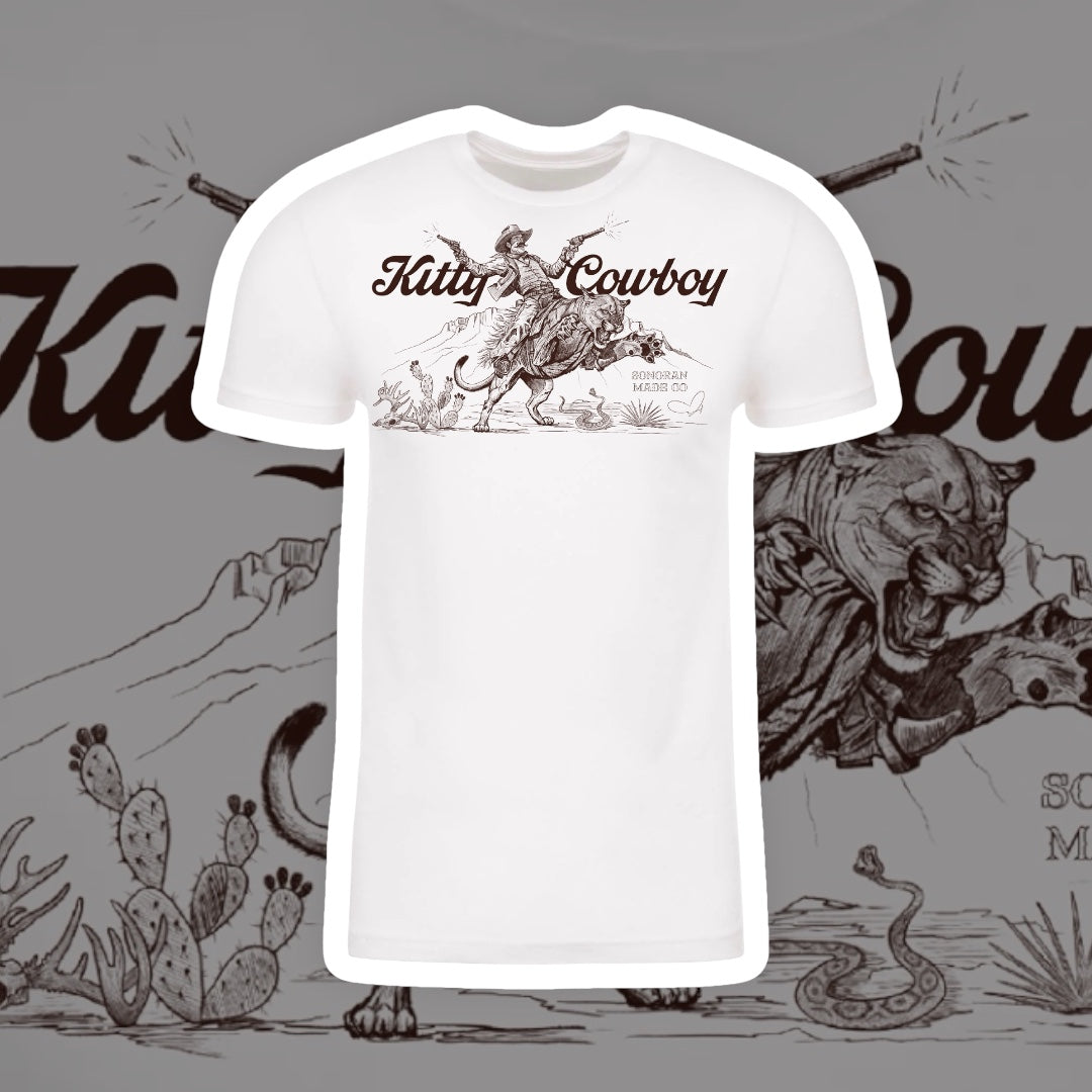 Kitty Cowboy Tee