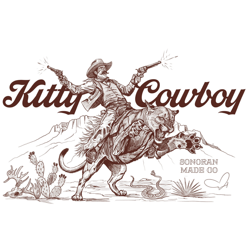 Kitty Cowboy Tee