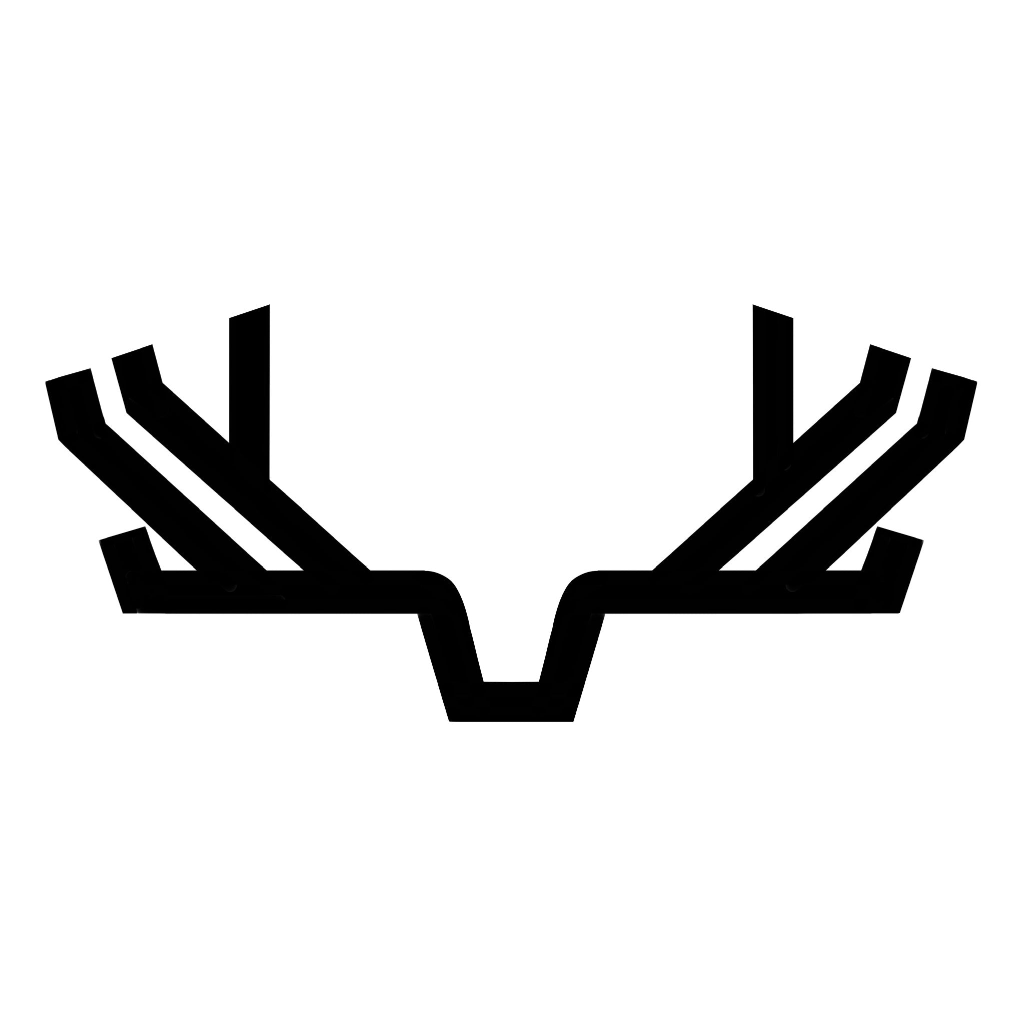 Longhorn Muley Transfer Sticker