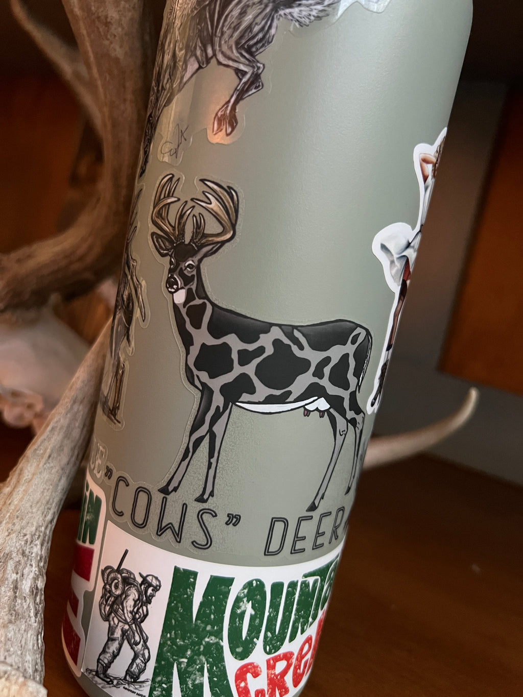 “Cows” Deer Sticker