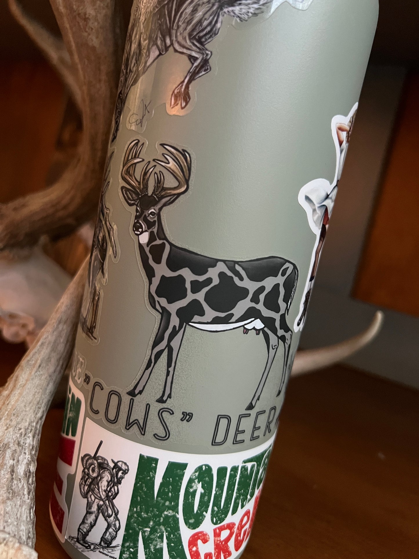 “Cows” Deer Sticker